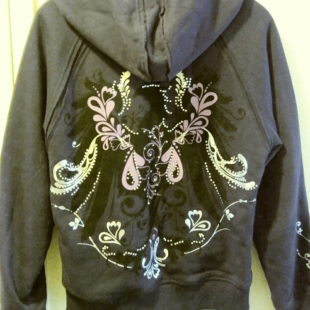 Embellished hoodie